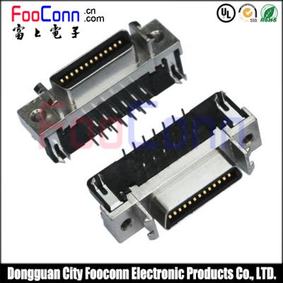 SCSI 26P female connector with right angle Dip to PCB